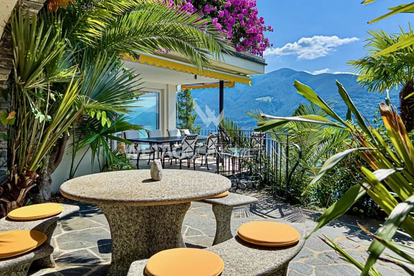 Villa mit Zweitwohnsitz im mediterranen Stil mit Panoramablick auf den Lago Maggiore in Brissago zu verkaufen 10