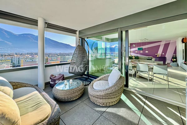 Moderne Penthouse-Wohnung mit Seesicht in zentraler Lage in Locarno zu verkaufen 6