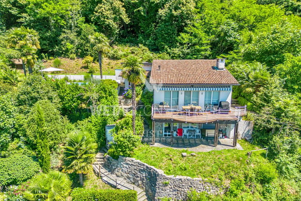 Charmante Kleinvilla mit Aussenpool, Seeblick in Montagnola zu verkaufen 12