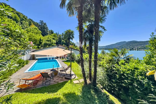 Charmante Kleinvilla mit Aussenpool, Seeblick in Montagnola zu verkaufen 7