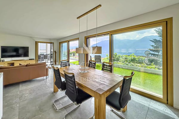 Residenz Cedrus: Moderne Wohnung mit Garten & herrlichem Seeblick in Minusio zu verkaufen 9