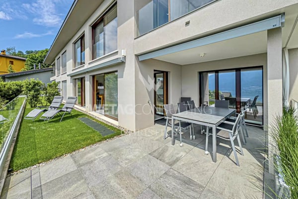 Residenz Cedrus: Moderne Wohnung mit Garten & herrlichem Seeblick in Minusio zu verkaufen 11