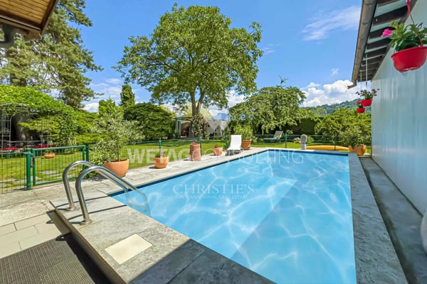 Lugano-Magliaso: schöne Villa im Grünen, mit Pool & in der Nähe des Luganersees zu verkaufen 6