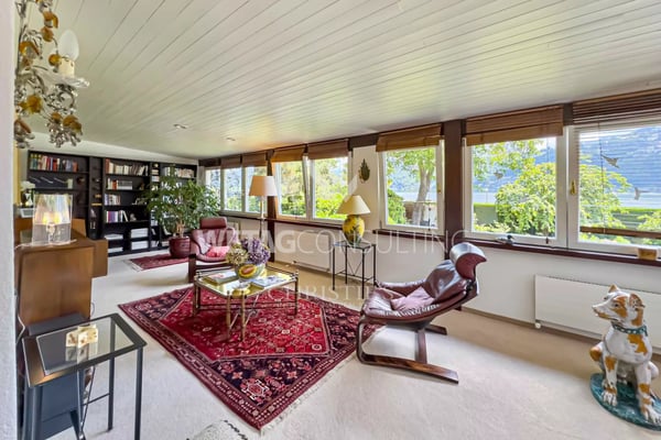 Lugano-Magliaso: schöne Villa im Grünen, mit Pool & in der Nähe des Luganersees zu verkaufen 3