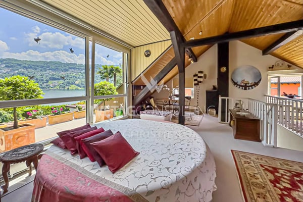 Lugano-Magliaso: schöne Villa im Grünen, mit Pool & in der Nähe des Luganersees zu verkaufen 5