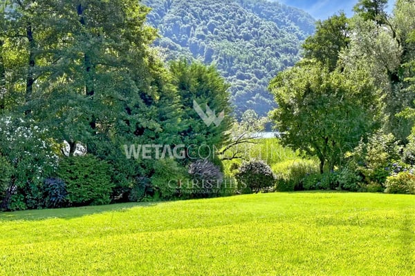 Lugano-Magliaso: prächtige Villa mit Innenpool, direkt am Luganersee 2