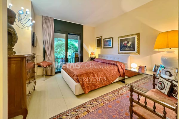 Zu verkaufen in Lugano-Gentilino: elegante Wohnung mit privatem Garten & teilweiser Aussicht auf den Luganersee 5