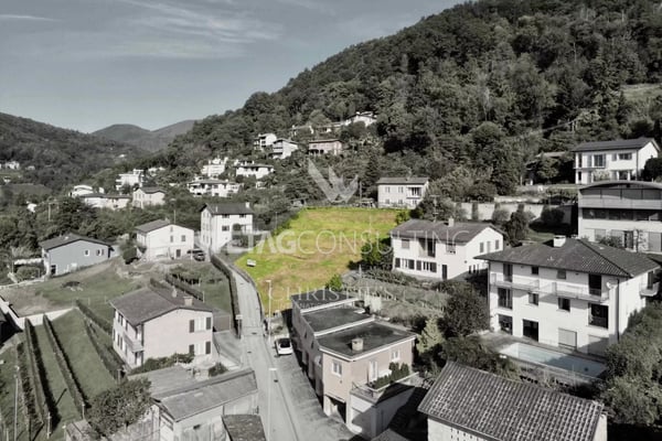 Lugano-Neggio: Baugrundstück von 1'137 m² mit Blick auf den Luganersee zu verkaufen 3