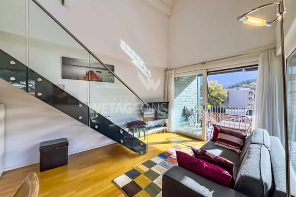Moderne Duplex -Wohnung mit überdachter Terrasse, in ruhiger Lage, in Losone zu verkaufen 10