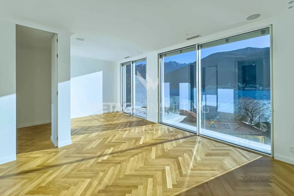 Lugano-Vico Morcote: Moderne Villa mit spektakulärem Blick auf den Luganersee  zu verkaufen 4