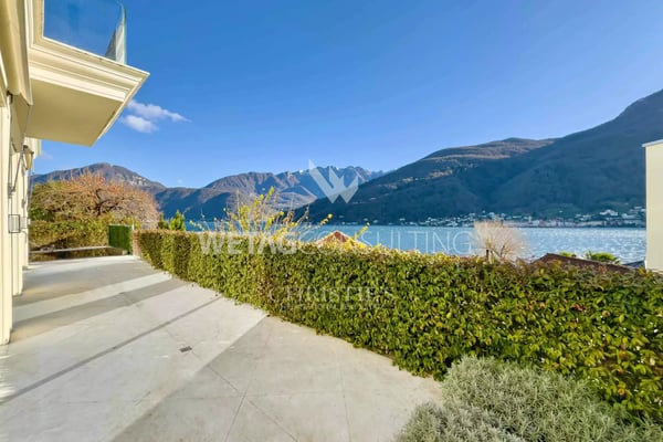 Lugano-Vico Morcote: Moderne Villa mit spektakulärem Blick auf den Luganersee  zu verkaufen 10