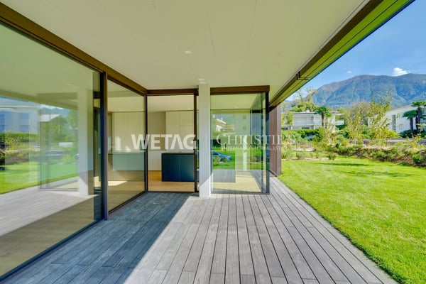 Neubau-Gartenwohnung in unmittelbarer Nähe zum Golfclub zum Verkauf in Ascona 2