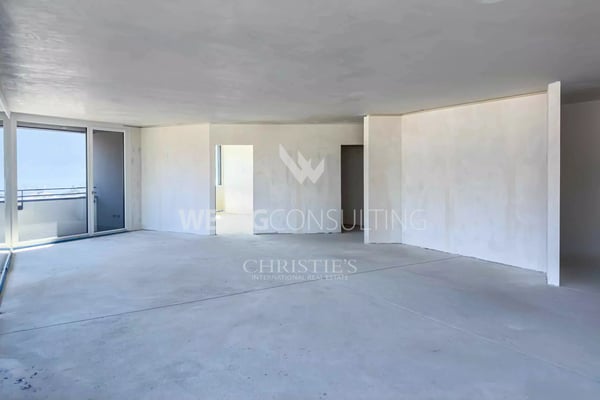 In Lugano steht ein modernes, im Rohbau befindliches Penthouse mit Blick über die Stadt & den See zum Verkauf 7