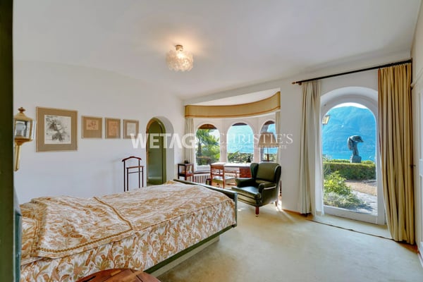 Zu renovierende mediterrane Villa an Toplage mit 180 Seeblick in Ronco sopra Ascona zu verkaufen 10