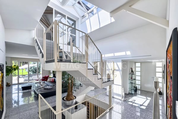 Lugano-Agno: Elegante Villa mit Panorama-Infinity-Pool, Sauna & weitem Blick auf den Luganersee zu verkaufen 11