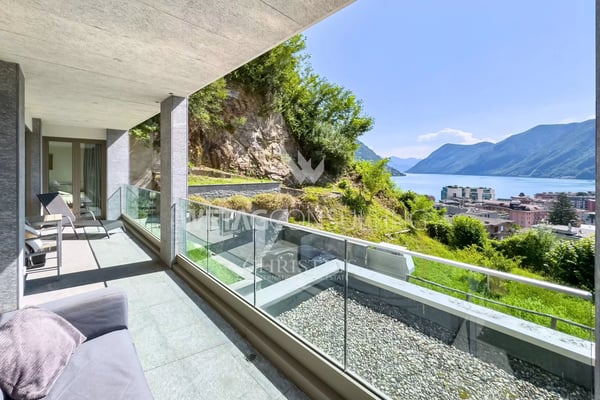 Lugano: moderne Wohnung mit Seeblick zu verkaufen, auch ideal als Zweitwohnsitz 6