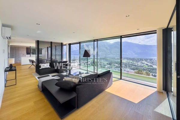 Modernes Penthouse mit Panoramablick zum Verkauf in Locarno Monti 10