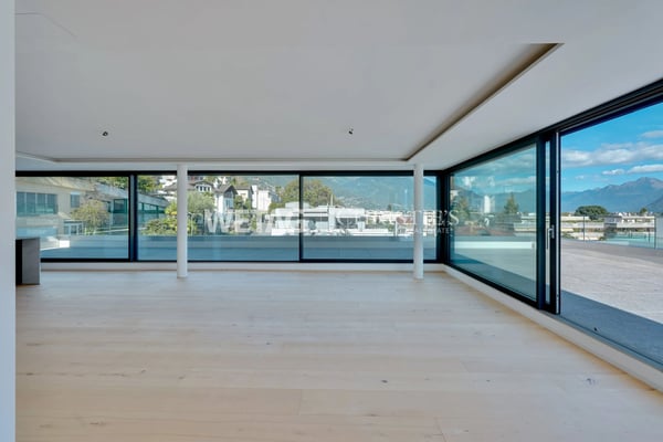 Luxus 5,5-Zimmer-Duplex-Penthouse-Wohnung mit Blick auf den Lago Maggiore in Ascona zu verkaufen 4