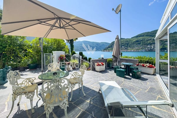 Lugano?Brusino Arsizio: Gemütliche Villa mit herrlichem Seeblick zu verkaufen ? auch ideal als Feriendomizil