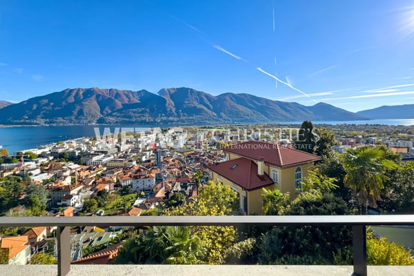 Moderne & helle Duplex-Wohnung mit Seeblick in Locarno-Monti zu verkaufen 6