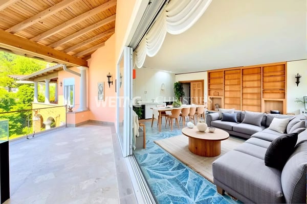 Mediterrane Villa mit Aussenpool & Panoramablick, ideal auch als Ferienresidenz, zu verkaufen in Ronco sopra Ascona 7