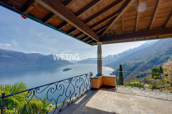 Mediterrane Villa mit Aussenpool & Panoramablick, ideal auch als Ferienresidenz, zu verkaufen in Ronco sopra Ascona 2