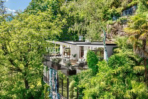 Zu renovierende Villa in spektakulärer Lage mit Panoramablick auf den See in Ascona zu verkaufen 6