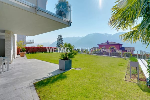 Luxusduplexwohnung mit privatem Garten & atemberaubender Aussicht zum Verkauf in Ascona 11