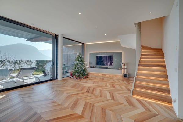 Design-Duplexwohnung mit privatem Garten & Seesicht in Canobbio zu verkaufen, auch ideal als Zweitwohnsitz geeignet 7