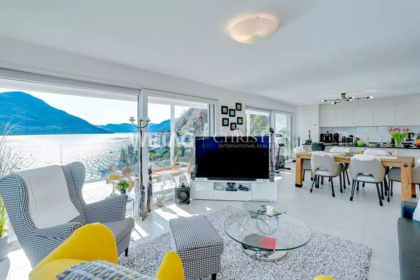 Helle & moderne Wohnung mit grosser Terrasse sowie Panoramablick in Brissago zu verkaufen 4