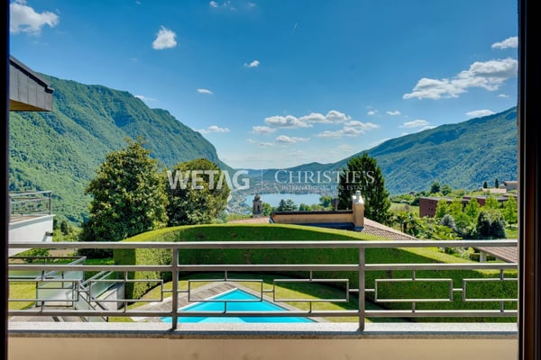 Lugano?Rovio: Villa mit Pool & herrlichem, offenem Blick auf den Luganersee zu verkaufen, ideal auch als Zweitwohnsitz 2