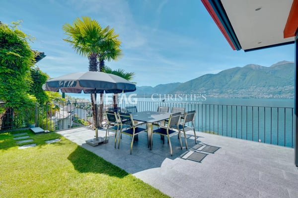 Moderne Villa mit Terrassen & spektakulärem Seeblick in Vira Gambarogno zu verkaufen 9
