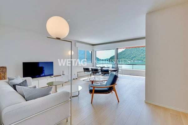Penthouse-Wohnung direkt am See in Lugano-Maroggia zu verkaufen mit Innen-/Aussenpool, Bootsplätzen & Zweitwohnsitz 2