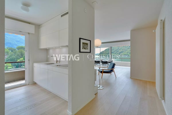 Penthouse-Wohnung direkt am See in Lugano-Maroggia zu verkaufen mit Innen-/Aussenpool, Bootsplätzen & Zweitwohnsitz 3