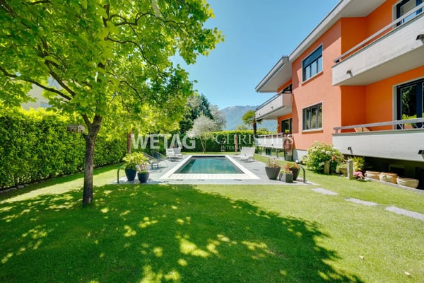Ascona: Exklusive Wohnung mit grosszügiger Terrasse, ideal auch als Ferienresidenz, zu verkaufen