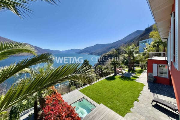 Exklusive Villa mit herrlichem Seeblick & idyllischem Garten in Brissago zu verkaufen, auch ideal als Ferienresidenz 12