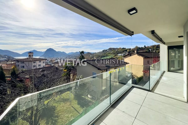 Elegante Penthouse-Wohnung im Rohbau in Lugano?Canobbio zu verkaufen, mit Panoramaterrasse & Blick auf den Luganersee 9