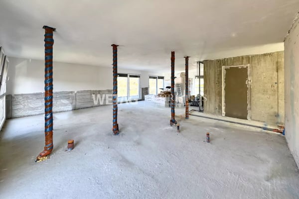Elegante Penthouse-Wohnung im Rohbau in Lugano?Canobbio zu verkaufen, mit Panoramaterrasse & Blick auf den Luganersee 5