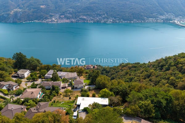 Lugano-Carona: Moderne Villa mit herrlichem Panoramablick auf den Luganersee zu verkaufen ? Zweitwohnsitz möglich 13