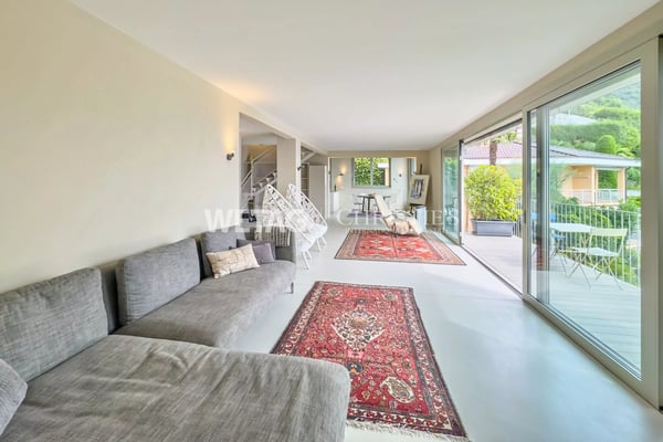 Ronco sopra Ascona: Moderne Zweifamilienvilla mit zwei Wohnungen & herrlichem Seeblick zu verkaufen 7