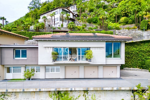Ronco sopra Ascona: Moderne Zweifamilienvilla mit zwei Wohnungen & herrlichem Seeblick zu verkaufen 13