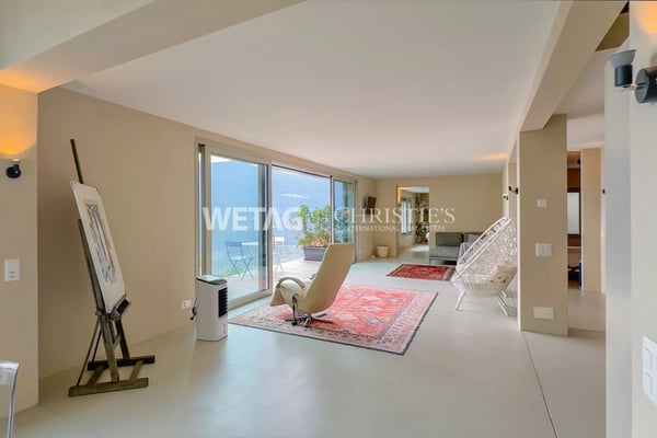 Ronco sopra Ascona: Moderne Zweifamilienvilla mit zwei Wohnungen & herrlichem Seeblick zu verkaufen 3
