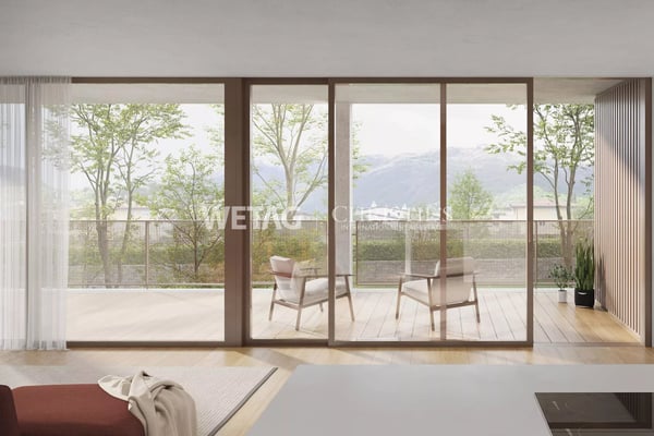 Neubau-Gartenwohnung mit Zweitwohnsitz in unmittelbarer Nähe des Golfclubs in Ascona zum Verkauf 6