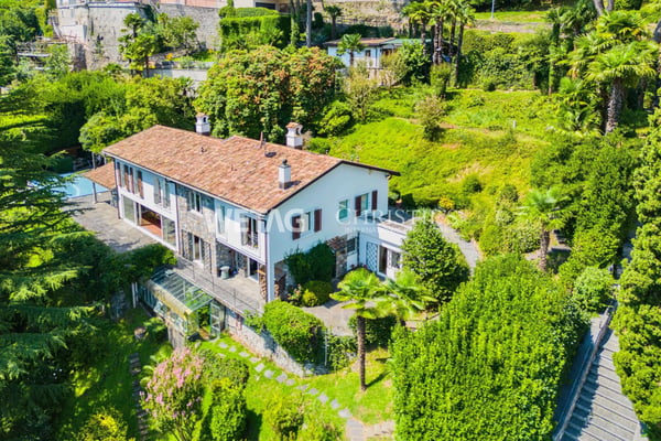 Mediterranes Flair am Luganersee: Elegante Villa mit Pool & Seeblick zu verkaufen, auch als Zweitwohnsitz möglich 3