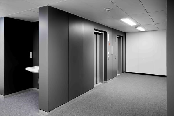 Bürofläche von 135 bis 1500 m2 ausgebau…