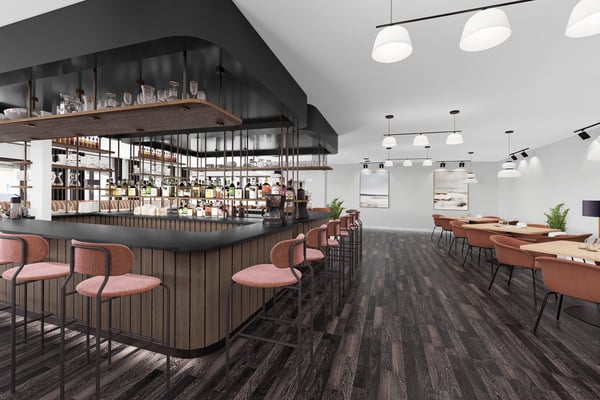 Praxisraum im 2. Stock mit Zugang zur Terrasse - Einkaufszentrum Seepark 4