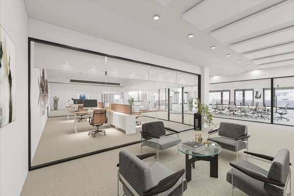 Raum für neue Geschäftsideen im 2. OG des Einkaufszentrums Seepark 4