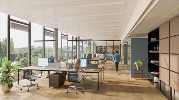 Dynamisch. Modern. Perfekt angebunden. Ihr Büro im Toro 1 6