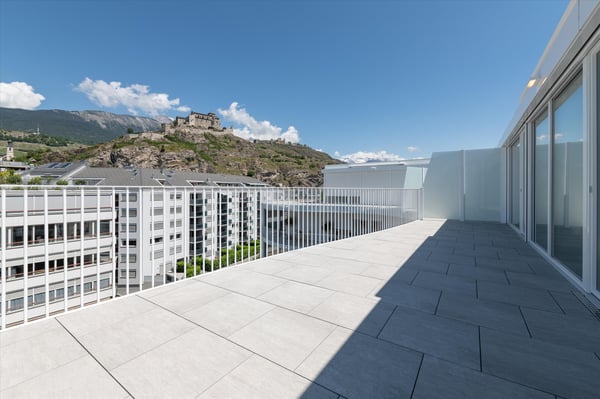 Magnifique 1.5 pièces en attique avec vue sur le château - Garantie offerte 7