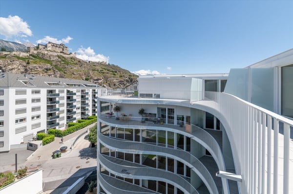 Magnifique 1.5 pièces en attique avec vue sur le château - Garantie offerte 1